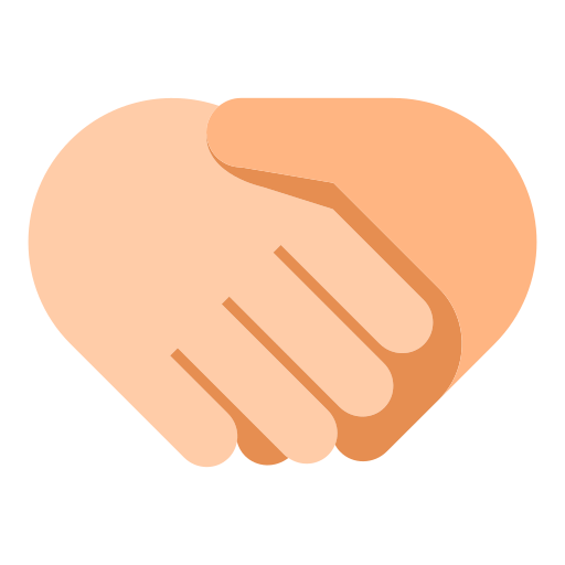 Handshake: Light Skin Tone, Medium-Light Skin Tone