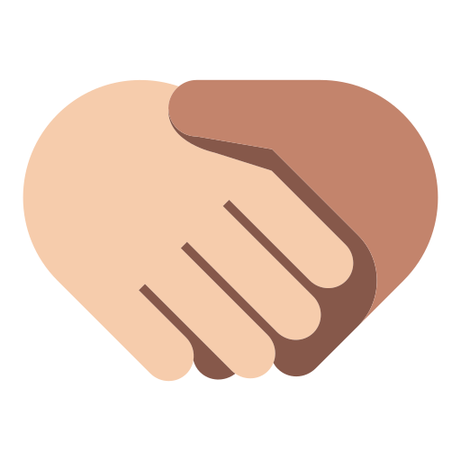 Handshake: Light Skin Tone, Medium Skin Tone