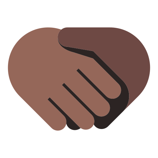 Handshake: Medium-Dark Skin Tone, Dark Skin Tone