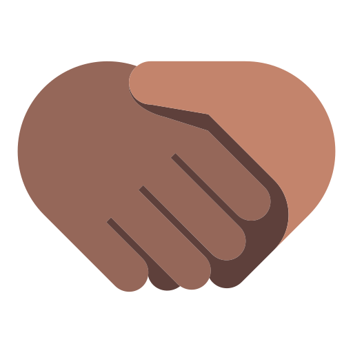 Handshake: Medium-Dark Skin Tone, Medium Skin Tone