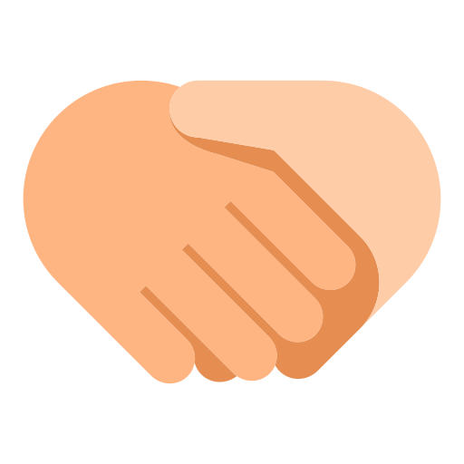 Handshake: Medium-Light Skin Tone, Light Skin Tone