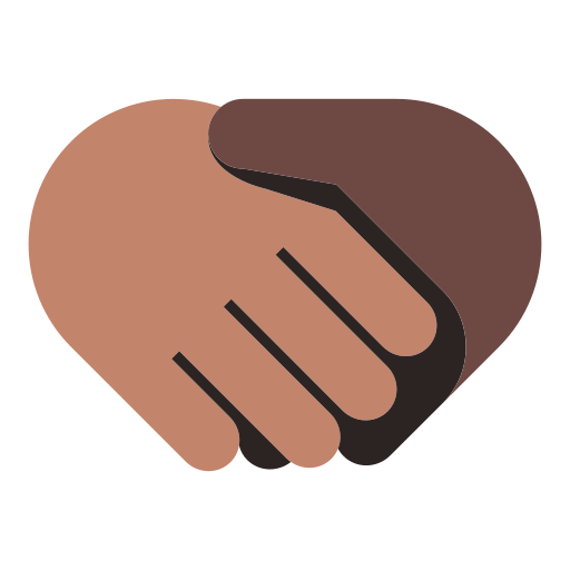 Handshake: Medium Skin Tone, Dark Skin Tone