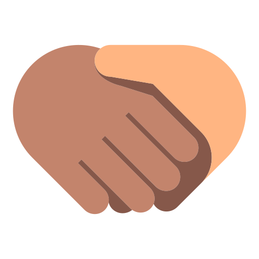 Handshake: Medium Skin Tone, Medium-Light Skin Tone
