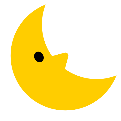 Last Quarter Moon Face Last Quarter Moon Face