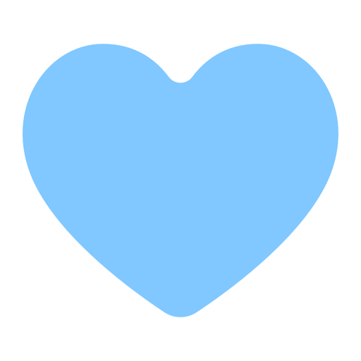 Light Blue Heart