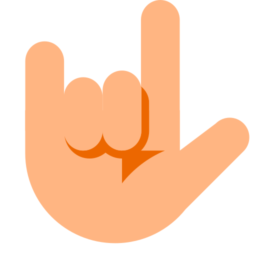 Love-You Gesture: Medium-Light Skin Tone