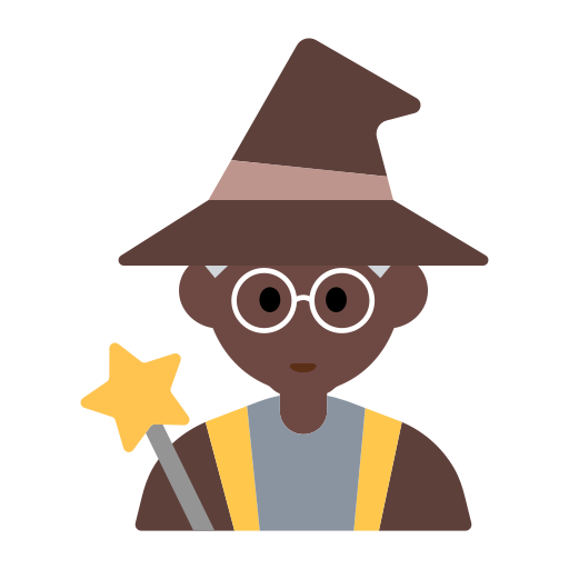 Mage: Dark Skin Tone