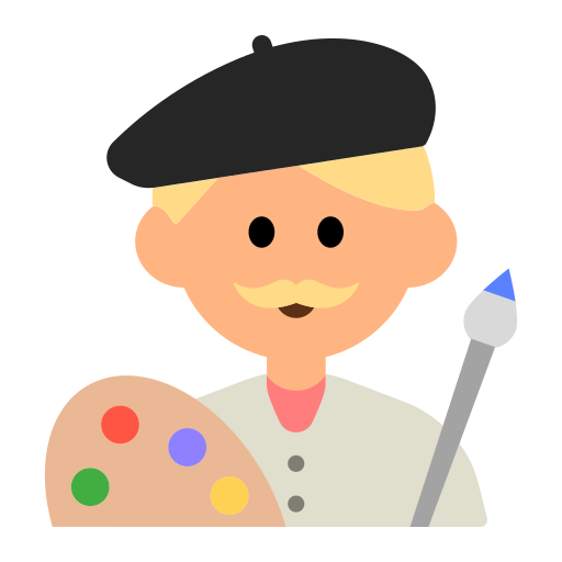 Man Artist: Medium-Light Skin Tone