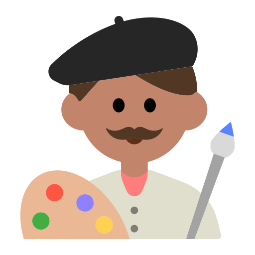 Man Artist: Medium Skin Tone