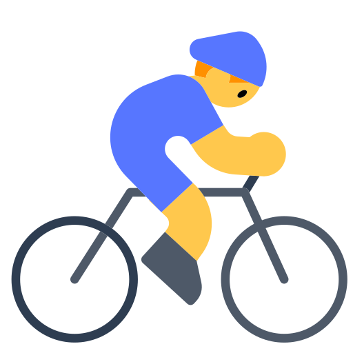 Man Biking