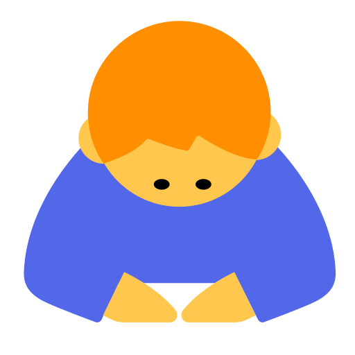 Man Bowing