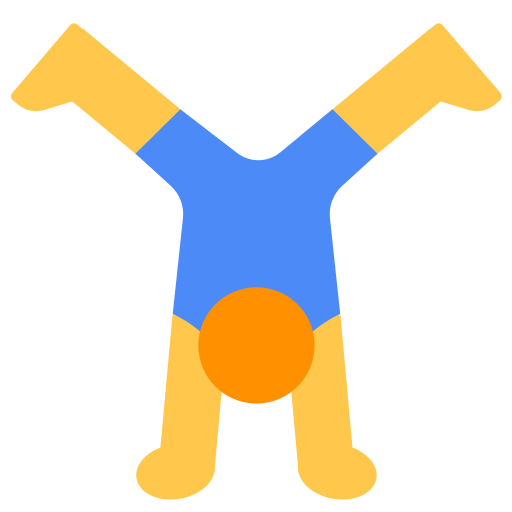 Man Cartwheeling