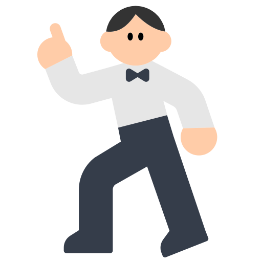 Man Dancing: Light Skin Tone