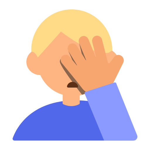Man Facepalming: Medium-Light Skin Tone