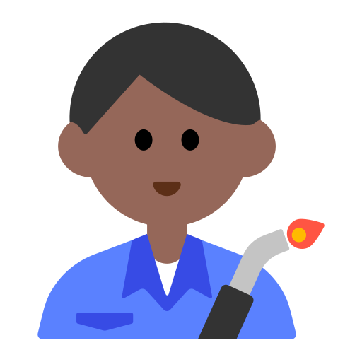Man Factory Worker: Medium-Dark Skin Tone