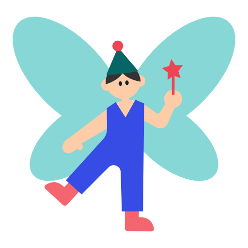 Man Fairy: Light Skin Tone