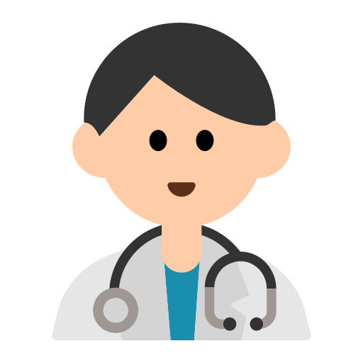 Man Health Worker: Light Skin Tone