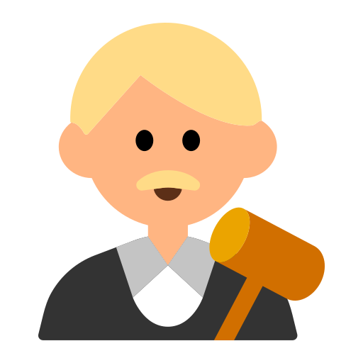 Man Judge: Medium-Light Skin Tone
