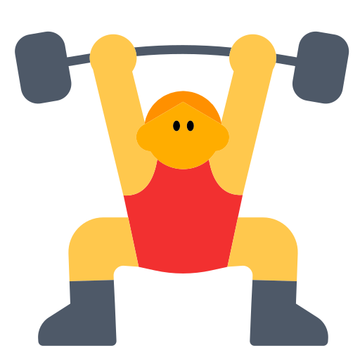 Man Lifting Weights