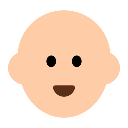 Man: Light Skin Tone, Bald