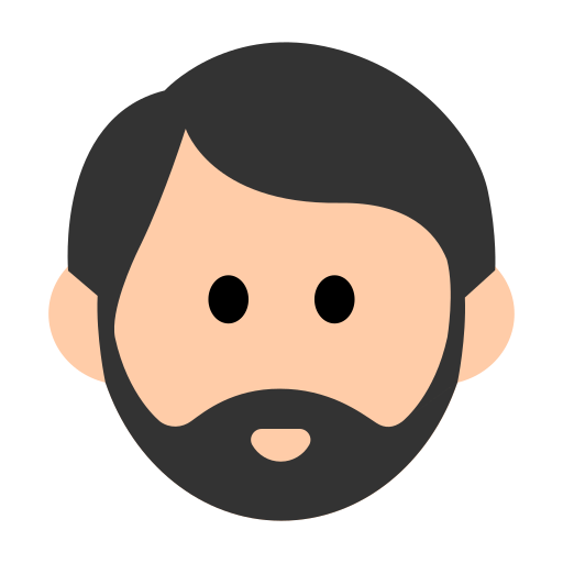 Man: Light Skin Tone, Beard