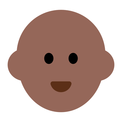 Man: Medium-Dark Skin Tone, Bald