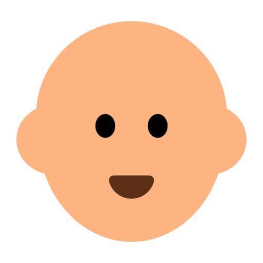 Man: Medium-Light Skin Tone, Bald
