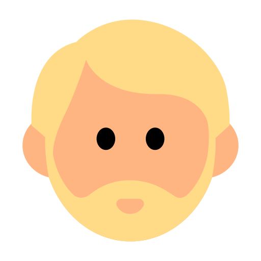 Man: Medium-Light Skin Tone, Beard