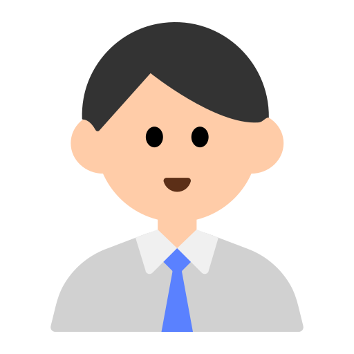 Man Office Worker: Light Skin Tone