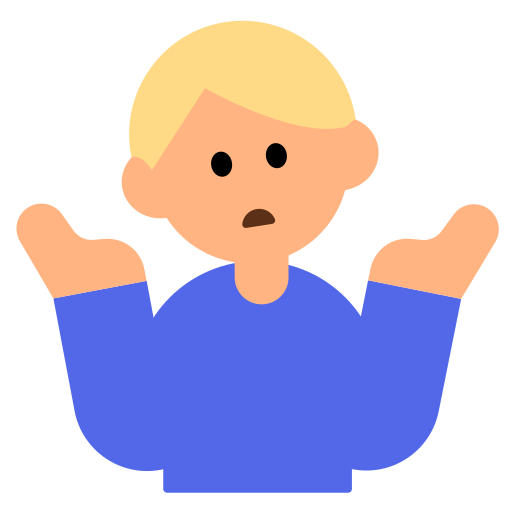 Man Shrugging: Medium-Light Skin Tone