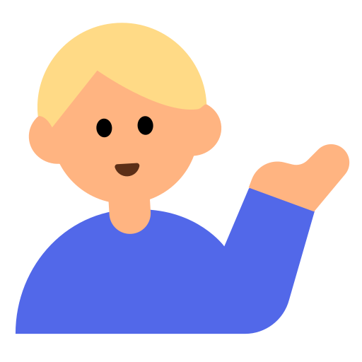 Man Tipping Hand: Medium-Light Skin Tone
