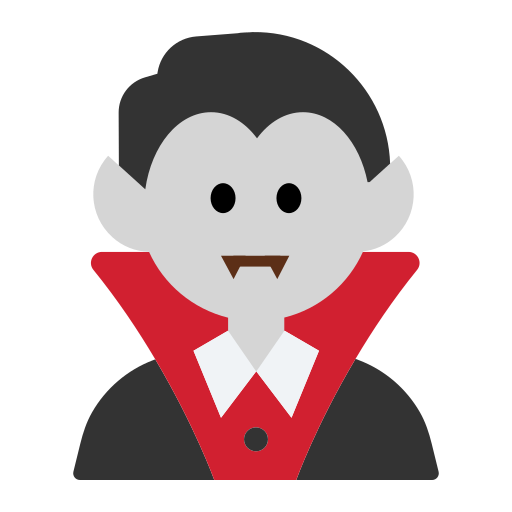 Man Vampire: Medium-Light Skin Tone