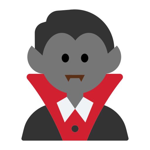 Man Vampire: Medium Skin Tone