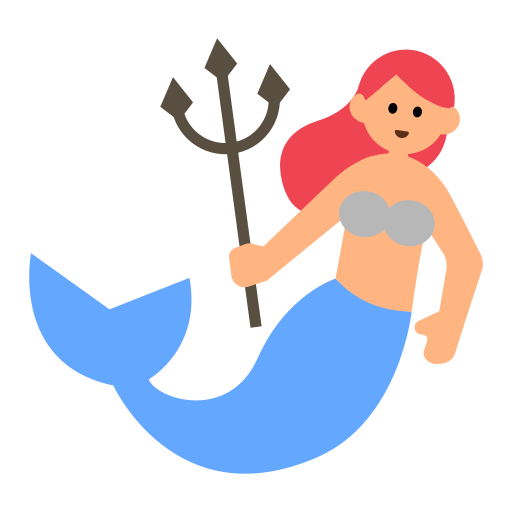 Mermaid: Medium-Light Skin Tone