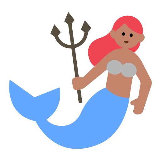 Mermaid: Medium Skin Tone