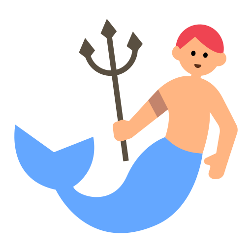 Merman: Medium-Light Skin Tone