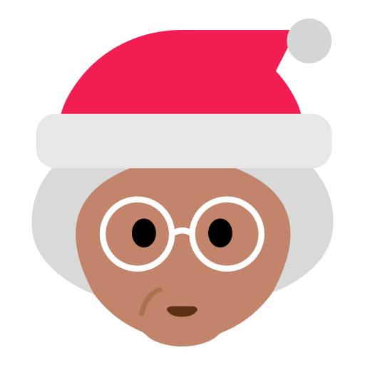 Mrs. Claus: Medium Skin Tone
