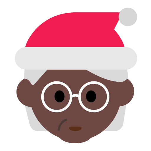 Mx Claus: Dark Skin Tone