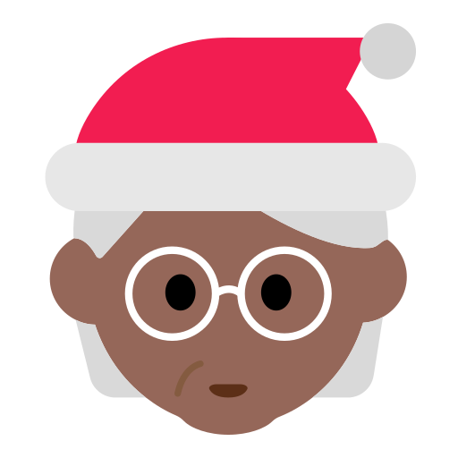 Mx Claus: Medium-Dark Skin Tone