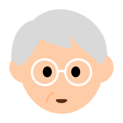 Older Person: Light Skin Tone
