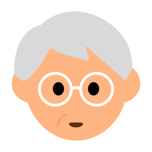 Older Person: Medium-Light Skin Tone