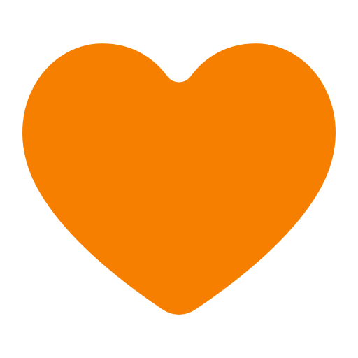 Orange Heart
