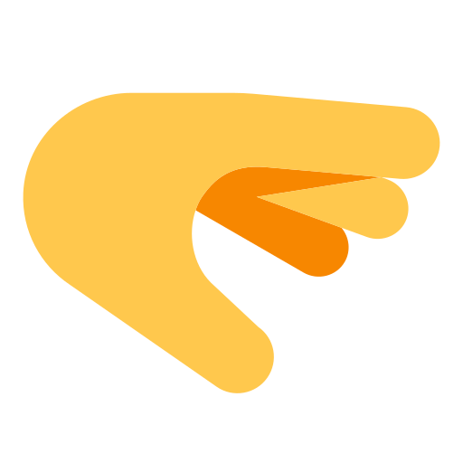 Palm Down Hand