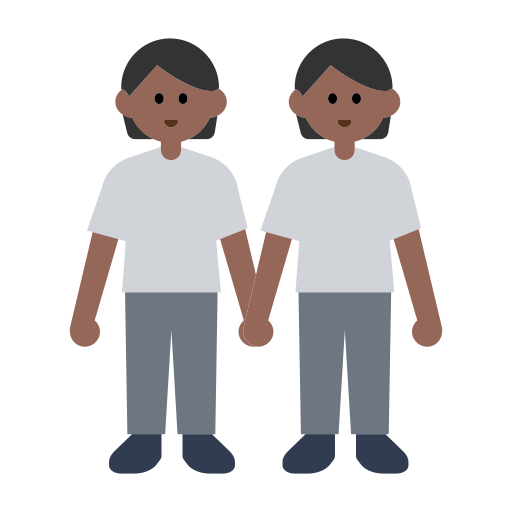 People Holding Hands: Medium-Dark Skin Tone