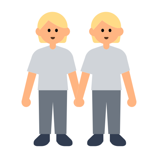 People Holding Hands: Medium-Light Skin Tone