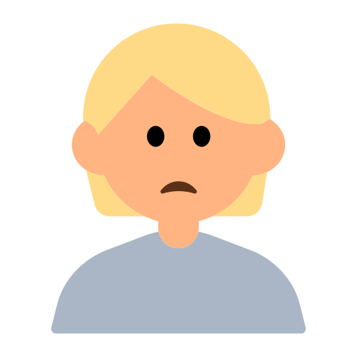 Person Frowning: Medium-Light Skin Tone