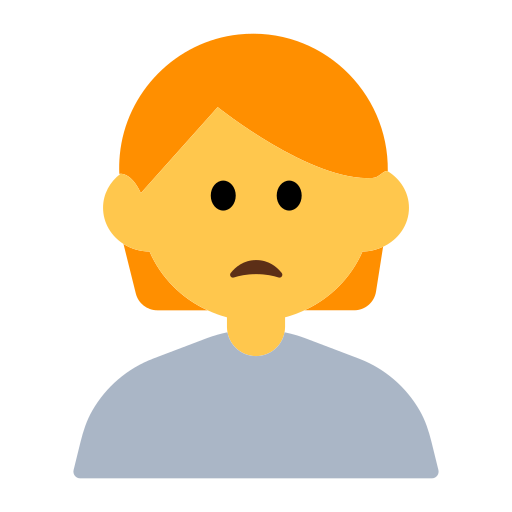 Person Frowning