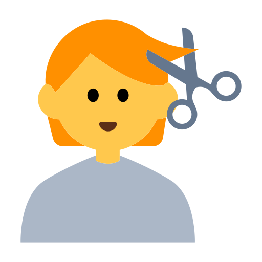Person Getting Haircut
