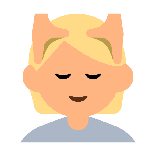 Person Getting Massage: Medium-Light Skin Tone