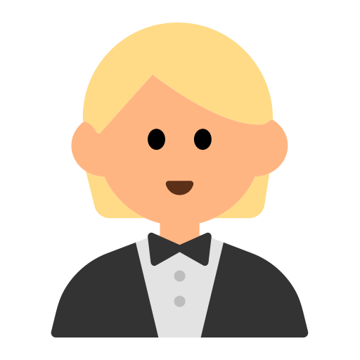Person in Tuxedo: Medium-Light Skin Tone
